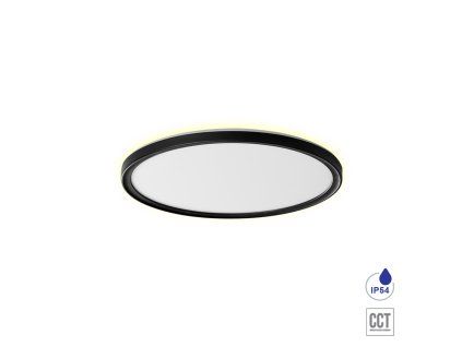 Stropné LED svietidlo Prezent Cordia II. bielo-čierne 12W 27310
