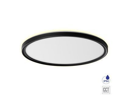 Stropné LED svietidlo Prezent Cordia II. čierno-biele okrúhle 30W 27317