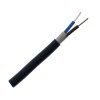 Kábel CYKY-O 2x1,5 mm2 medený PVC čierny - 2-žilový prívod pre ovládacie obvody a vypínače
